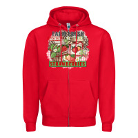 Red farm fresh strawberries Zipper Hoodie - Zillion Design Studio