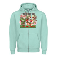Seafoam farm fresh strawberries Zipper Hoodie - Zillion Design Studio