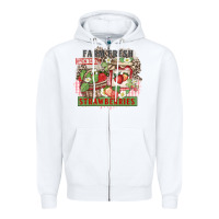 White farm fresh strawberries Zipper Hoodie - Zillion Design Studio
