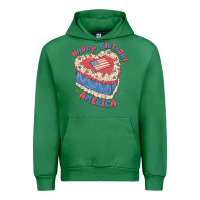 Emerald happy birthday america Urban Hoodie - MaliasSmallBusiness