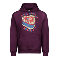 Mauve Wine happy birthday america Urban Hoodie - MaliasSmallBusiness
