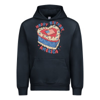 Navy happy birthday america Urban Hoodie - MaliasSmallBusiness
