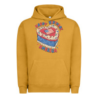 Pigment Peanut Butter happy birthday america Urban Hoodie - MaliasSmallBusiness