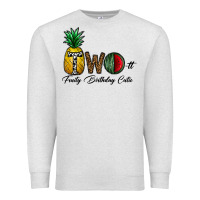 Oatmeal Heather two fruity birthday cutie Premium Sweatshirt - CowhideDigitalArt