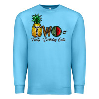 Ocean Blue two fruity birthday cutie Premium Sweatshirt - CowhideDigitalArt