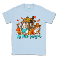 Dusty Blue Tis The Season Classic Tee - RanaPortraitStore