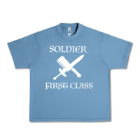 Pebble Blue Soldıer First Class Urban Heavy Tee - Bettercallsaul
