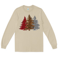 Mushroom christmas trees Long Sleeve Tee - BarkalooDesign