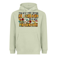 Matcha may your coffe always be stronger than your passengers Heavyweight Hoodie - CowhideDigitalArt