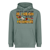 Sage may your coffe always be stronger than your passengers Heavyweight Hoodie - CowhideDigitalArt