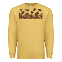 Antique Gold leopard american football libbey glass Premium Sweatshirt - HRA Design Shop