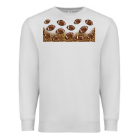 Dove Grey leopard american football libbey glass Premium Sweatshirt - HRA Design Shop