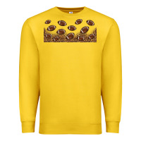 Lemon leopard american football libbey glass Premium Sweatshirt - HRA Design Shop