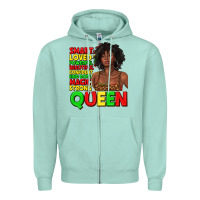 Black Queen Quotes Juneteenth Zipper Hoodie | Teevron