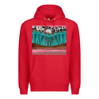 Red western fringe cowhide leopard Premium Hoodie - BarkalooDesign