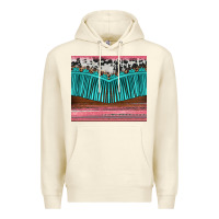 Sandshell western fringe cowhide leopard Premium Hoodie - BarkalooDesign