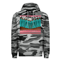 Slate Camo western fringe cowhide leopard Premium Hoodie - BarkalooDesign