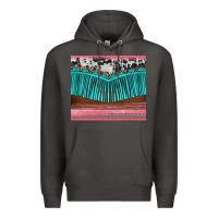 Smoke western fringe cowhide leopard Premium Hoodie - BarkalooDesign
