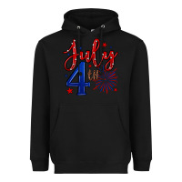 Black 4th of July Heavyweight Hoodie - Neo Western