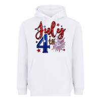 White 4th of July Heavyweight Hoodie - Neo Western