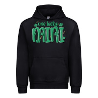 Black one lucky mini Urban Hoodie - MaliasSmallBusiness