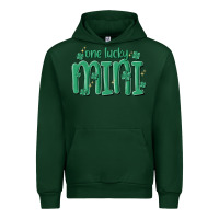 Forest Green one lucky mini Urban Hoodie - MaliasSmallBusiness