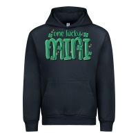 Navy one lucky mini Urban Hoodie - MaliasSmallBusiness