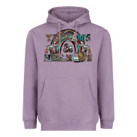 Lavender yeehaws and heilnaws Heavyweight Hoodie - SublimationCraftShop