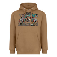 Toasted Coconut yeehaws and heilnaws Heavyweight Hoodie - SublimationCraftShop