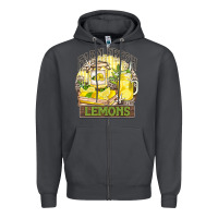 Smoke farm fresh lemons Zipper Hoodie - Zillion Design Studio