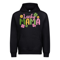 Black lucky mama Urban Hoodie - MaliasSmallBusiness