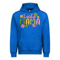 Cobalt lucky mama Urban Hoodie - MaliasSmallBusiness