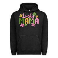 Pigment Black lucky mama Urban Hoodie - MaliasSmallBusiness