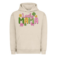 Pigment French Oak lucky mama Urban Hoodie - MaliasSmallBusiness