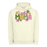 Pigment Pistachio lucky mama Urban Hoodie - MaliasSmallBusiness