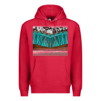 Cardinal western fringe cowhide leopard Premium Hoodie - BarkalooDesign