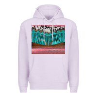 Lilac western fringe cowhide leopard Premium Hoodie - BarkalooDesign