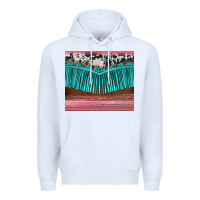 White western fringe cowhide leopard Premium Hoodie - BarkalooDesign