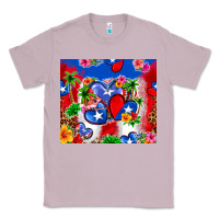Lilac puerto rico hearts Classic Tee - Zillion Design Studio