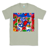 Matcha puerto rico hearts Classic Tee - Zillion Design Studio