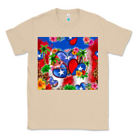 Mushroom puerto rico hearts Classic Tee - Zillion Design Studio
