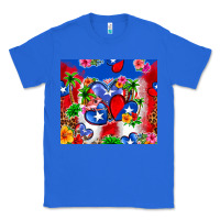 True Royal puerto rico hearts Classic Tee - Zillion Design Studio
