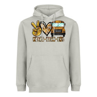 Moon Dust peace love bus Heavyweight Hoodie - CowhideDigitalArt