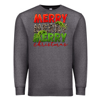 Charcoal Heather Merry christmas Premium Sweatshirt - FaDigitalArtStudio