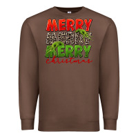 Chestnut Merry christmas Premium Sweatshirt - FaDigitalArtStudio