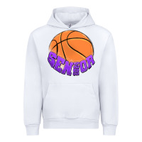 White senıor 2024 Urban Hoodie - MaliasSmallBusiness