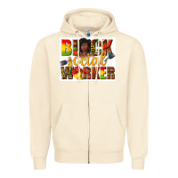 Sandshell black social worker Zipper Hoodie - texasbilliewilder