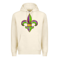 Tofu mardi gras fleur de lis leopard Premium Hoodie - Jasminsmagicworld