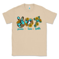 Mushroom peace love faith Classic Tee - texasbilliewilder