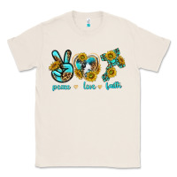 Natural peace love faith Classic Tee - texasbilliewilder